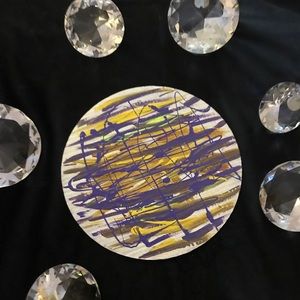 Art Accent Colorful Decor Plate